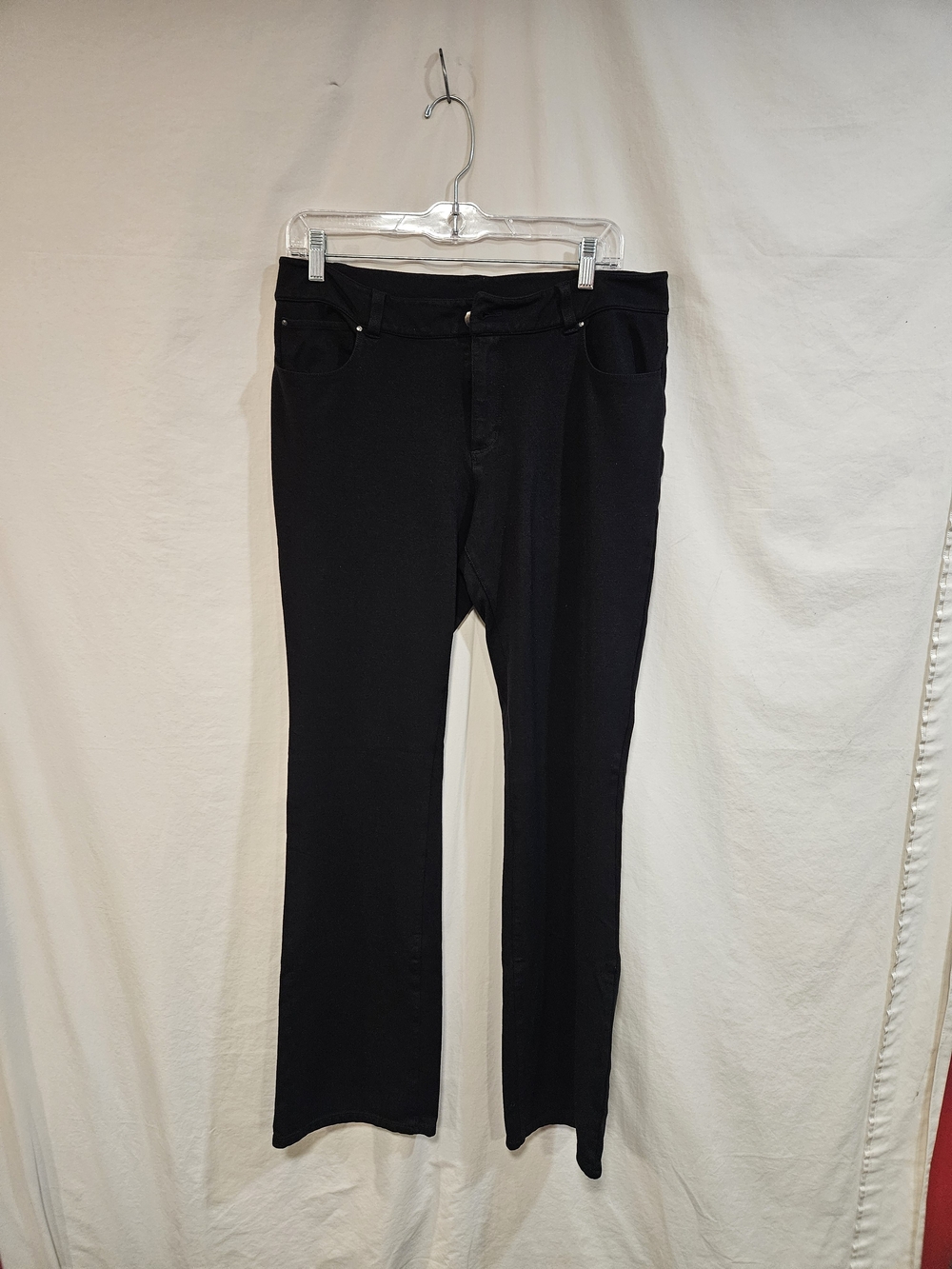 Jockey Black Bootcut Stretch Pants